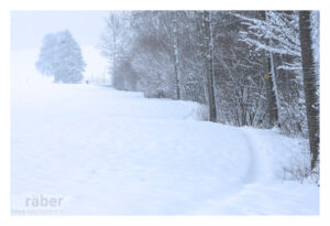 Landschaftsfotografie: Winterlandschaft im Zürcher Oberland
